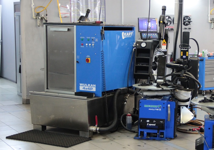 Мойки для колес для шиномонтажа, преимущества и как работает мойка ...